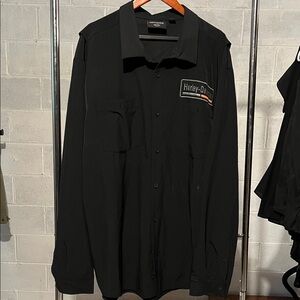 Harley-Davidson Men's Black Shirt Jacket